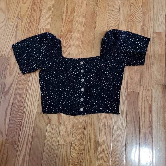 New Look Tops - New look blouse crop top sz 6